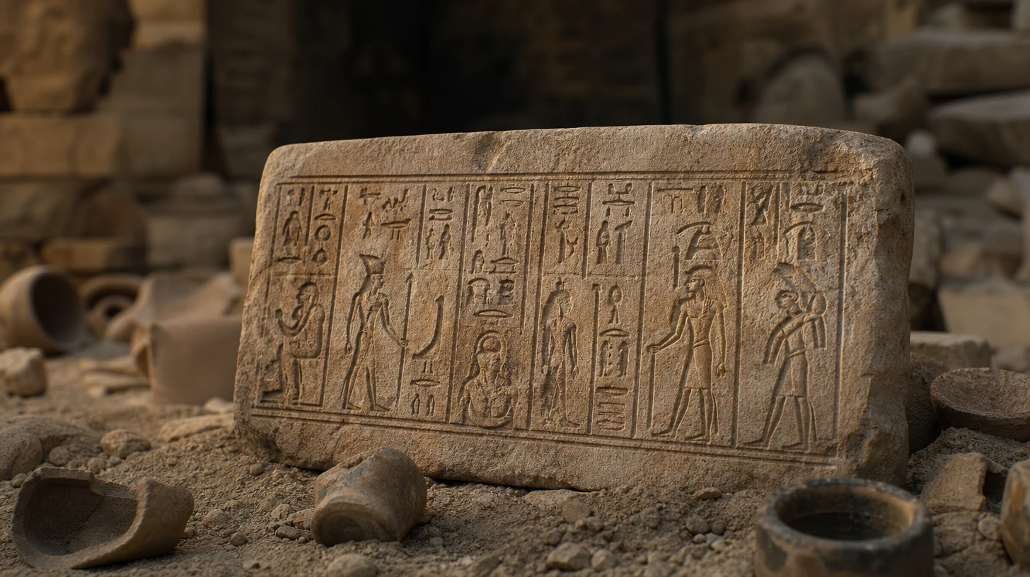Déchiffrer les hiéroglyphes égyptiens