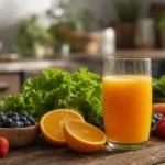 Jus frais fast-food