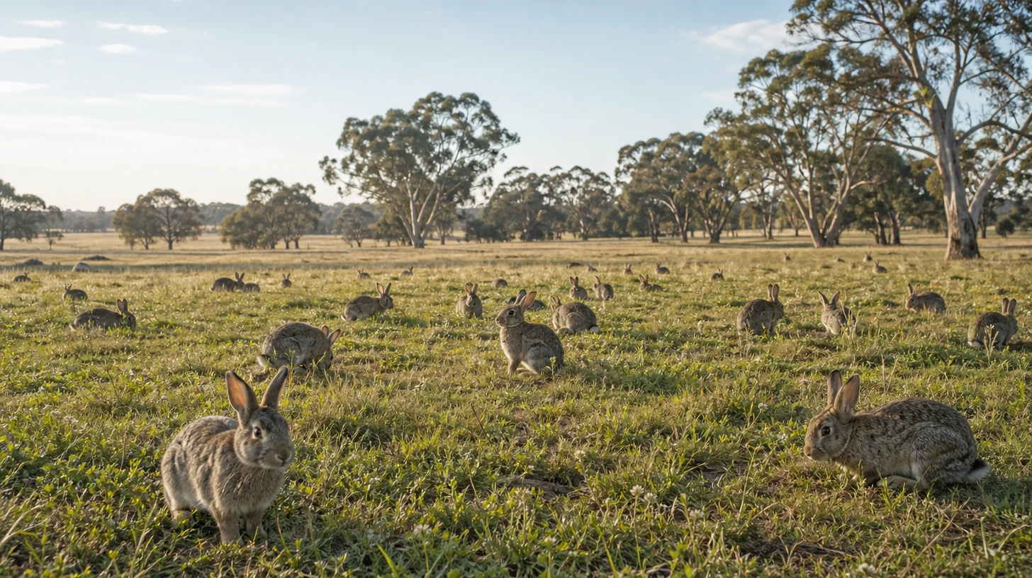 Invasion des lapins en Australie