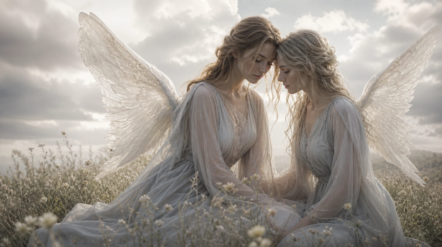 Les anges messagers divins